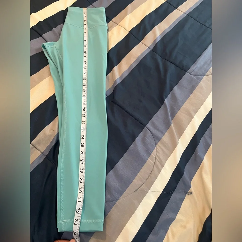 🍋 LIKE NEW Lululemon Wunder Train High-Rise Tight 25" - Tidal Teal - Sz 8 - Picture 10 of 12